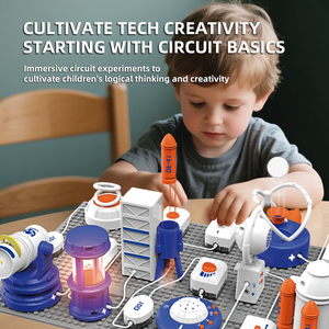 KS Jouets <span class=keywords><strong>éducatif</strong></span>s pour enfants Assemblage de bricolage Kits d'expérimentation scientifique Circuits électroniques STEM Blocs de construction Ensemble de jouets scientifiques - Product Image 3