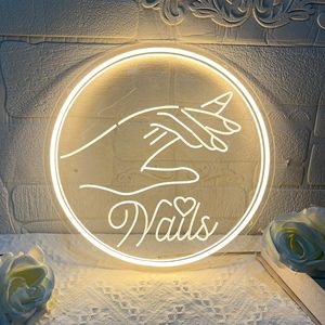 MACCAN Papan Tanda LED Aluminium Custom dengan Lampu Latar untuk Logo Usaha Kecil, Salon Kuku, Kantor, Perusahaan - Iklan Luar Ruangan Tahan Air IPX8 - Product Image 6