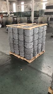 Fil de fer barbelé galvanisé électrique de haute qualité, à haute résistance, pour clôture de jardin, rouleau de 10 kg/20 kg - Product Image 5