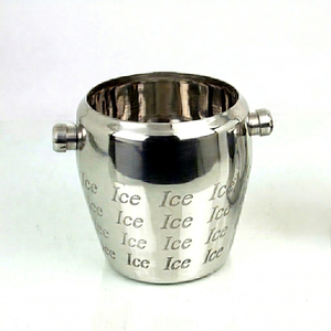 Stainless Steel Farmhouse Floral Durable 5L Large Capacity Double Wall Insulated <b>Ice</b> <b>Bucket</b> Mayur Exports Hotels Bars Parties - Product Image 1