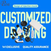 Fabrication de moules d'injection plastique en acier de haute qualité P&M pour une production précise à grand volume