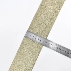免费样品制造商定制重软棉天然弹性罗纹针织袖口腰带