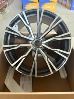 Jantes de voiture neuves en alliage d'aluminium forgé PCD 100 mm, finition chromée, design concave, 20 mm ET, marque GY, ajustement universel 1