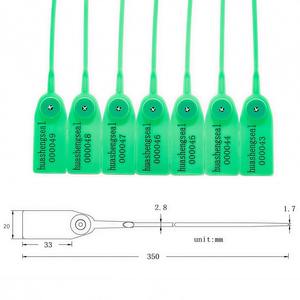 HS-PS 6010 Scellé <span class=keywords><strong>de</strong></span> sécurité en plastique jetable, personnalisable, haute sécurité, directement <span class=keywords><strong>de</strong></span> l'usine, pour usage postal - Product Image 3