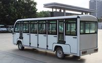 Nouveau design de voiture de bus touristique 17 places entièrement fermée à bon prix, navette avec porte mini bus classique plomb-acide lithium-ion