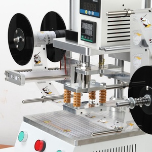 Machine à embosser pneumatique pour le cuir, le papier, le bois, les logos personnalisés, le tissu, les t-shirts - Product Image 5