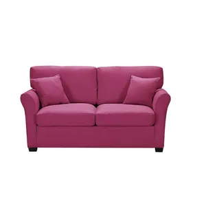 lila couch und sofa Suppliers-Skandi navis ches Sofa Design-Stil High-End-Marken Wohnzimmer Barock möbel Holzbeine Couch Loves eat