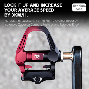 WEST BIKING Pedal <span class=keywords><strong>de</strong></span> bloqueo <span class=keywords><strong>de</strong></span> <span class=keywords><strong>bicicleta</strong></span> <span class=keywords><strong>de</strong></span> <span class=keywords><strong>eje</strong></span> <span class=keywords><strong>de</strong></span> titanio <span class=keywords><strong>de</strong></span> aleación <span class=keywords><strong>de</strong></span> aluminio Pedal <span class=keywords><strong>de</strong></span> ciclismo ajustable que ahorra trabajo para accesorios <span class=keywords><strong>de</strong></span> <span class=keywords><strong>bicicleta</strong></span> eléctrica - Product Image 3