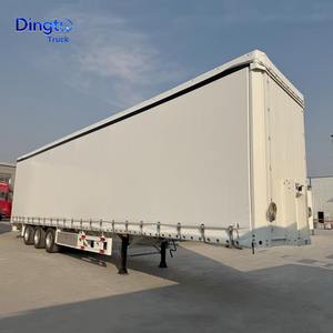 Semirremolque con Lona Lateral de 40/45/53 pies con Puerta Lateral Abatible, Cortinas <span class=keywords><strong>Tautliner</strong></span>, Material de Acero, en Venta - Product Image 6