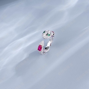 925 Silver Cultivated <b>Ruby</b> Set Shines Luxuriously, Serpentine Style for Business, Holiday, and Special Occasions-A Great Gift L - Product Image 5