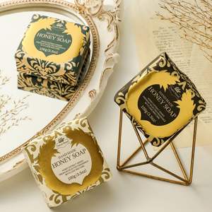 Savon au miel fait main en gros, cadeau <span class=keywords><strong>de</strong></span> vacances, souvenirs, mariage, savon nettoyant parfumé, éclaircissant pour la peau, savon au miel pour le visage - Product Image 5