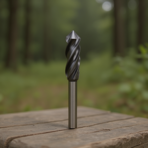 Foret en carbure à pointe de 60 degrés, longueur 40 mm, diamètre 8 mm pour machines-outils - Product Image 2