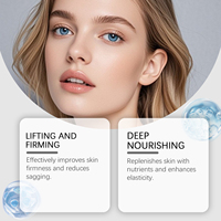 Crème raffermissante Luxe-Lift pour le visage, rehausse les contours du visage, raffermit la peau relâchée, atténue les ridules, pour peaux matures, nuit, 50g, BeefTallow
