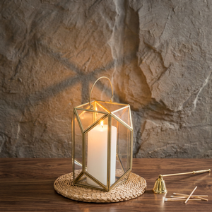 Direct Factory Supplier Handmade Eco-Friendly Durable Brass Square Flameless <b>Tea</b> <b>Light</b> <b>Holder</b> for Christmas Living Room Decor - Product Image 1