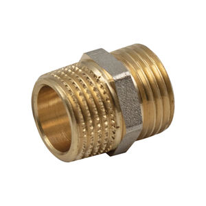 Conector macho de 1/2x1/2 Material de polipropileno de cobre liso 14mm-30mm Tamaño de tubería Accesorios bajos Técnicas de fundición forjada 'Cabeza' - Product Image 1