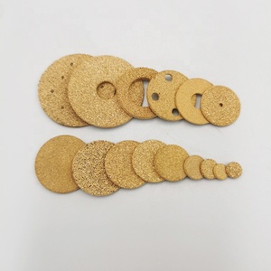 1-100 마이크론 맞춤형 다공성 금속 소결 구리 청동 황동 필터 엘리먼트 브론즈 필터 플레이트 - Product Image 2