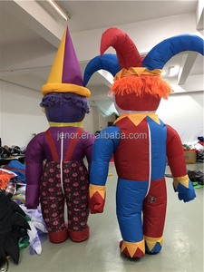 Costume da pagliaccio divertente da passeggio <span class=keywords><strong>gonfiabile</strong></span> per adulti <span class=keywords><strong>vestito</strong></span> per prestazioni di parata - Product Image 5