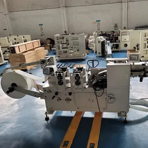 Preço automático da máquina de fazer papel de bolso de tecido usado para fabricação