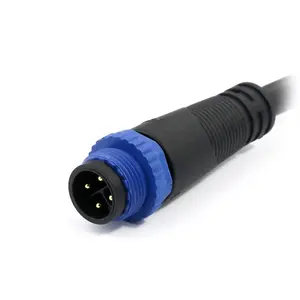 M15 Waterproof Led Light Wire Connector und Socket Set For Sale
