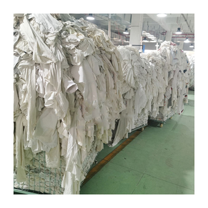 Paños de Limpieza de Algodón de Buena Calidad, Trapos de Algodón Industriales Blancos, Trapos de Algodón Tipo Camiseta - Product Image 1