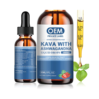 Extrait Liquide de Racine de Kava Kava Marque Blanche 30% 70% Gouttes Liquides de Kava pour Favoriser le Sommeil, la Calme et le Soulagement du Stress