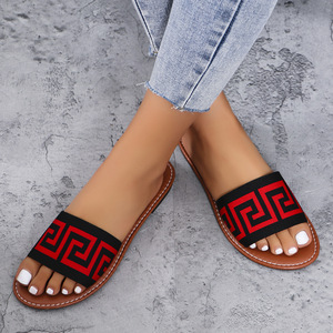 2025 Summer Sexy Women's Fashion Trend Slides Strap Breathable Lightweight <b>Sandals</b> for Vacation Wholesale <b>sandals</b> - Product Image 4