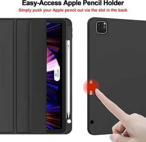 Coque fine pour <span class=keywords><strong>iPad</strong></span> <span class=keywords><strong>Pro</strong></span> <span class=keywords><strong>11</strong></span> <span class=keywords><strong>pouces</strong></span> <span class=keywords><strong>2021</strong></span> Support <span class=keywords><strong>iPad</strong></span> 2nd Pencil Charging Pair - Product Image 3