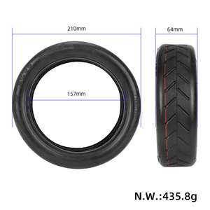 Neumático sin cámara 8 1/2x2 para patinete eléctrico M365 1S Pro2, neumático de repuesto delantero y trasero de 8.5 pulgadas, 8.5x2 sin cámara - Product Image 2