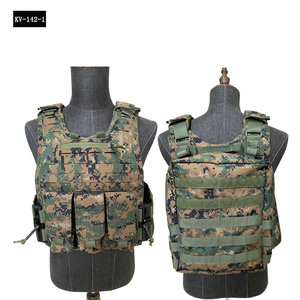 タクティカルベスト モールシステム クイックリリース 重り付き セキュリティアーマーベスト - Product Image 3