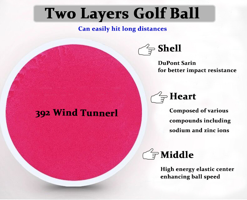 Palline Da Golf Piss Missile Distance – Dozzina (12 Pezzi) – Gialle – Multistrato Con Copertura Surlyn