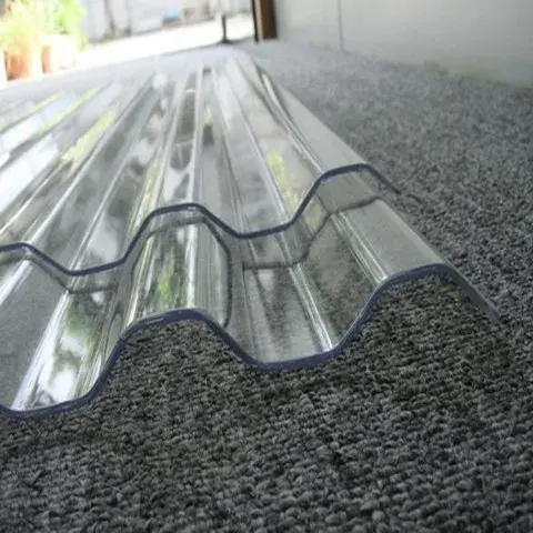 Hohe Festigkeit Kosten Effektive Klar Kunststoff Polycarbonat/PC Well Transparente Dachbahn für schuppen