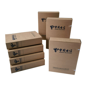 Boîte de rangement pour dossiers en papier kraft Xinmusi, sur mesure, sans acide, pour usage bureautique - Product Image 1