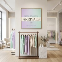 Vente en gros personnalisée, super promotion, 70 % de réduction sur l'impression d'affiches pour la promotion de vente au détail, affiches publicitaires