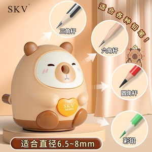 Taille-crayon manuel Skv 6,5-8 mm de diamètre pour enfants et étudiants - Product Image 1