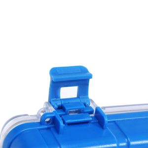 Factory Custom ABS Waterproof Storage Travel Hard Small Blue Plastic Tool Carry <b>Box</b> Case - Product Image 3