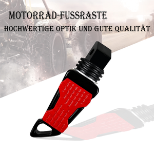 Reposapiés Traseros para Motocicleta, Aleación de Aluminio, Universales, 8 Colores, Fácil Instalación, Antideslizantes, Accesorios de Modificación - Product Image 5