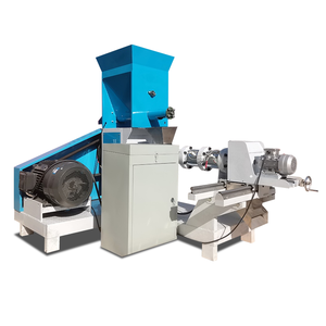 Extrudeuse d'aliments pour poissons flottants à haute efficacité, extrudeuse de granulés de petite capacité 100 kg/h pour ferme aquacole personnelle - Product Image 1