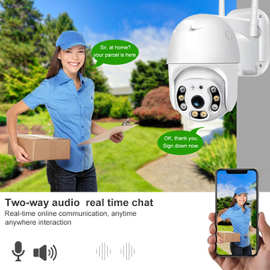 Caméra de surveillance extérieure Wi-Fi 1080P HD avec zoom et vision nocturne pour la maison - Product Image 6