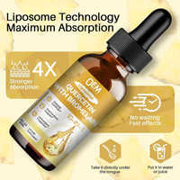 Gouttes liquides de Quercétine liposomale, Quercétine, Bromélaïne, Baies de sureau, Vitamine C, Zinc – Complément pour le cœur et les os