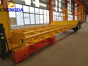 <span class=keywords><strong>Promotion</strong></span> d'usine <span class=keywords><strong>Remorque</strong></span> de camion à plateau surbaissé à <span class=keywords><strong>2</strong></span> <span class=keywords><strong>essieux</strong></span> - Product Image 2