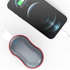 Chauffe-mains <span class=keywords><strong>rechargeable</strong></span> avec batterie externe, puces intelligentes AI, chauffe-mains électriques, chaleur longue durée et sûre, chauffe-poche portable - Product Image 2