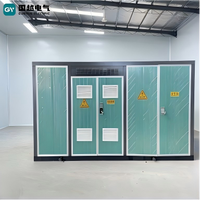 Transformador Trifásico de 34.5kV Montado en Plataforma, 13.8kv 500kVA 1000kVA 1250 Kva 1500kVA 2MVA 220v 60Hz