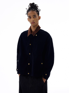 Veste en jean floquée de style grange vintage d'automne avec décoration de bouton américain manteau d'hiver de lavage en détresse respirant <span class=keywords><strong>YuYuan</strong></span> - Product Image 6