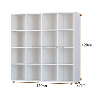 Factory Direct Cheap Durable <strong>Wooden</strong> Kids <strong>Bookcase</strong> with 6 Floating Shelves for Bedroom and Living Room Storage - Product Image 4