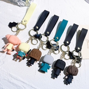 Porte-clés <span class=keywords><strong>Harry</strong></span> <span class=keywords><strong>Potter</strong></span>, figurines mignonnes Ron, <span class=keywords><strong>Hermione</strong></span>, Voldemort, Gollum, pendentif de sac - Product Image 4