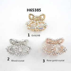 Factory wholesale colorful metal butterfly hair <b>clips</b>, fashionable, hollowed-out, exquisite, small and cute <b>bow</b> decorative hair - Product Image 4