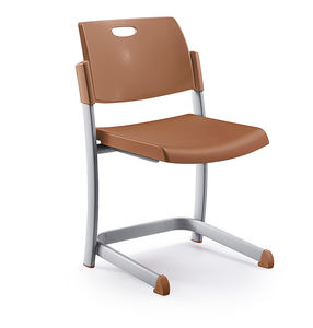 Silla Apilable de Plástico con Asiento y Respaldo, Precio Económico, Muebles para Aulas Universitarias, Silla de Estudio para Estudiantes Universitarios en Venta - Product Image 5