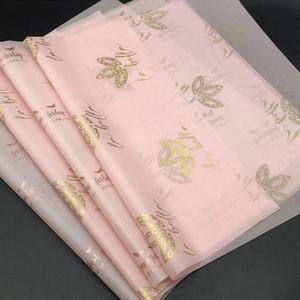 Custom Logo Printing Gift Wrapping <strong>Paper</strong> Clothing Tissue <strong>Paper</strong> For Garment With Sticker - Product Image 3
