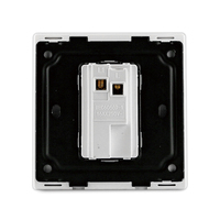 Prix usine Slim UK Standard Btitish Standard CB CE Biq Bouton 2025 Design moderne Interrupteurs muraux ultra minces pour un usage domestique