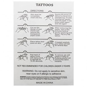 Tatuajes Temporales Impermeables para Hombre, Diseño de <span class=keywords><strong>Brazo</strong></span> Completo, Color Negro, Tatuajes Corporales Promocionales para Hombre - Product Image 3